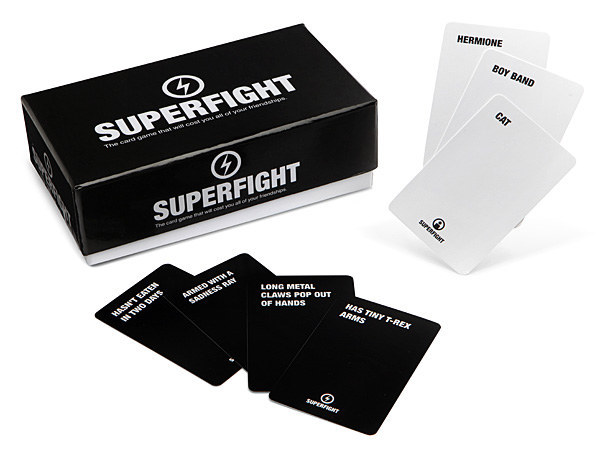 Superfight is like Cards Against Humanity + a Chuck Norris joke.
